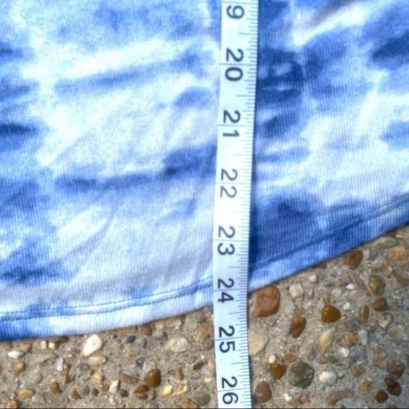 Lucky Brand Blue White Tie Dye Outfit Size Large - Picture 5 of 8